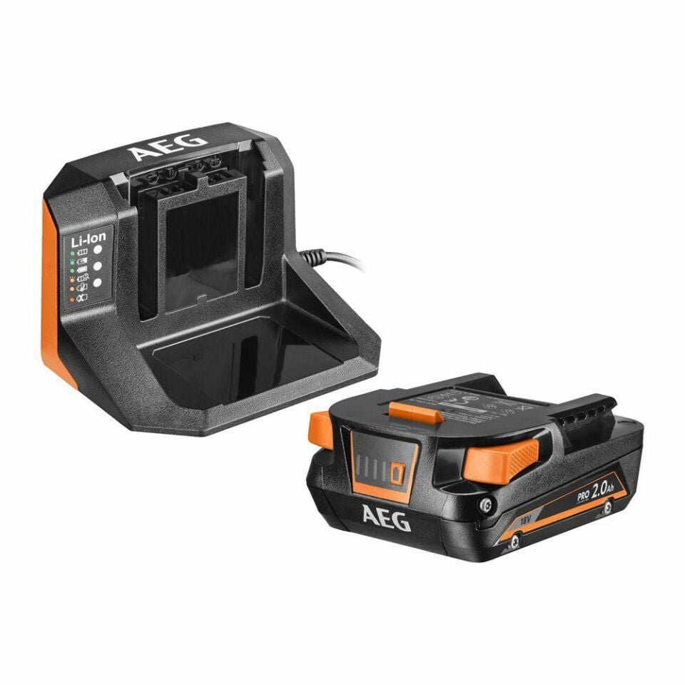 AEG SETL1820S 18V Li-Ion Akü ve Şarj Cihazı Seti (1x2.0Ah) (4935478932)