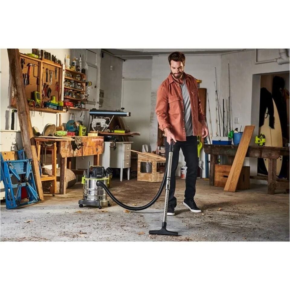 RYOBİ R18WDV-0 Akülü Süpürge (Akü Dahil Değildir.) (5133004724)