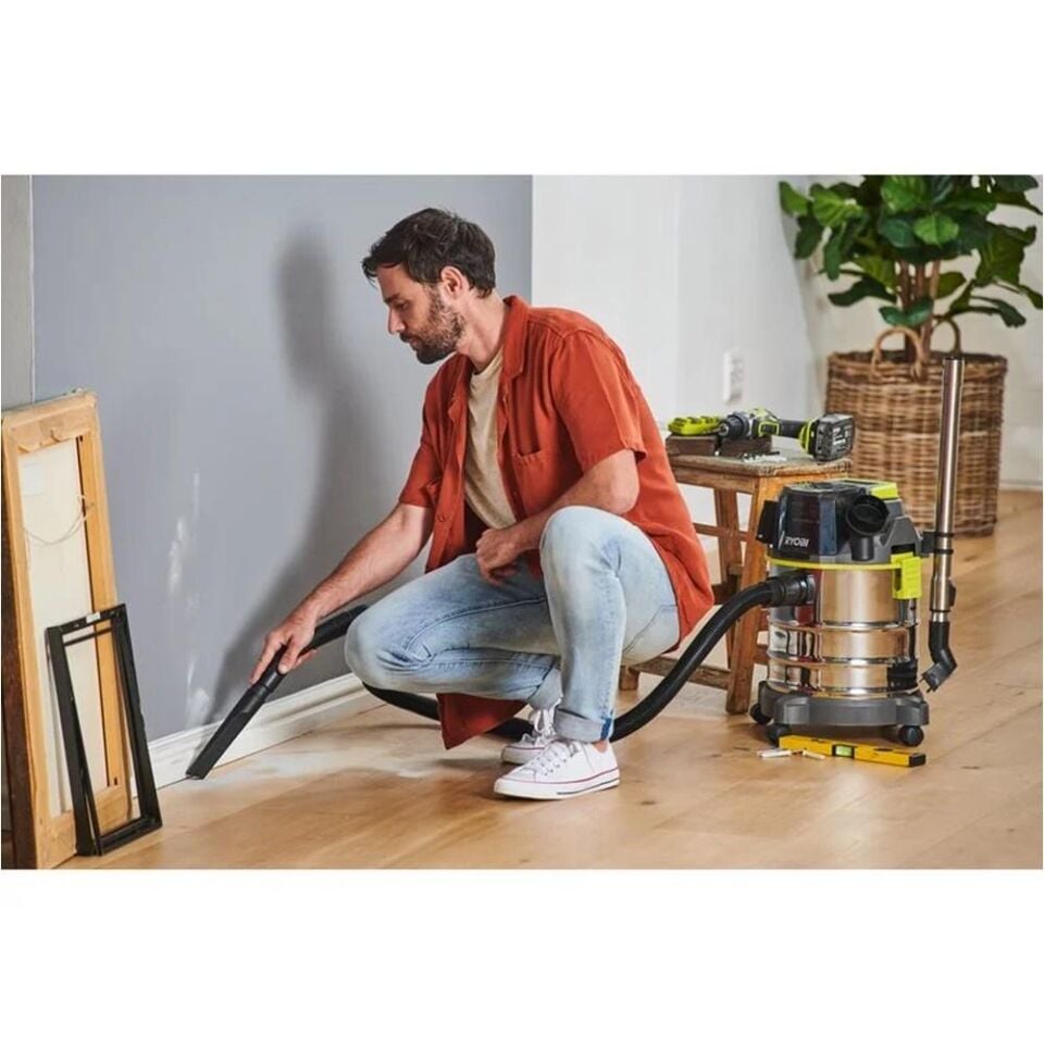 RYOBİ R18WDV-0 Akülü Süpürge (Akü Dahil Değildir.) (5133004724)
