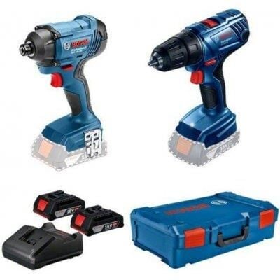 BOSCH GSR 180 + GDR 18V-160 2x2.0Ah Akülü Set (0 615 990 M8J)