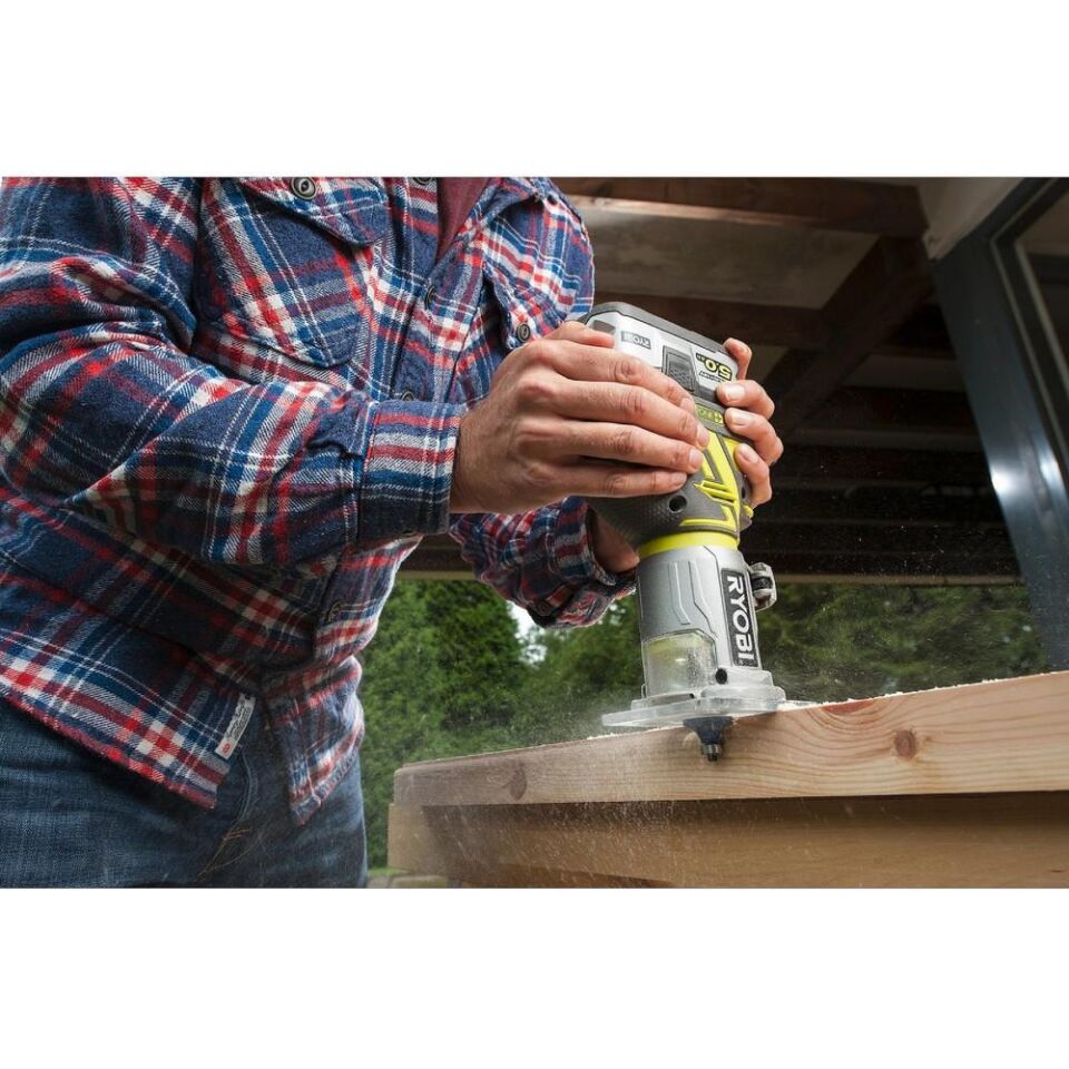 RYOBİ R18TR-0 Avuç İçi Frezesi (Akü Dahil Değildir.) (5133002917)