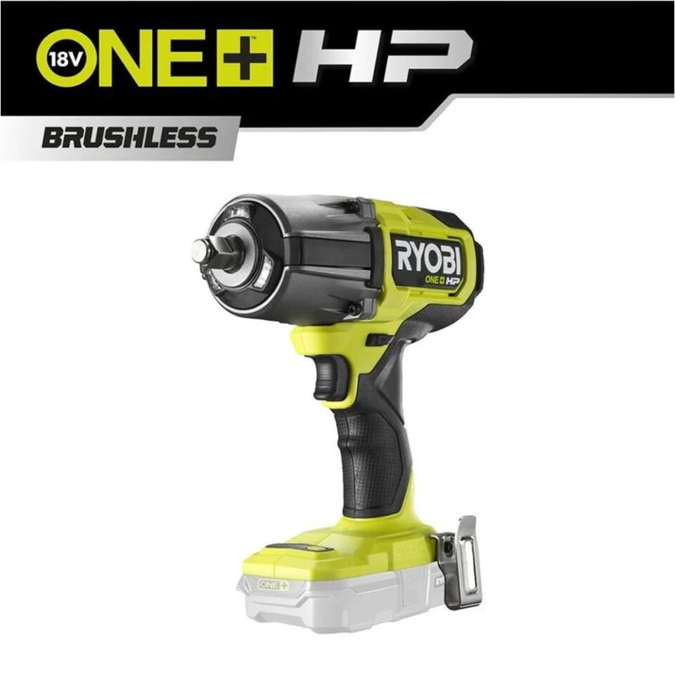 RYOBİ RIWH18X-0 Akülü Darbeli Somun Sıkma (Akü Dahil Değildir.) (5133005392)