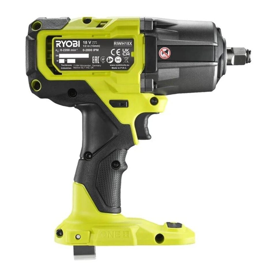 RYOBİ RIWH18X-0 Akülü Darbeli Somun Sıkma (Akü Dahil Değildir.) (5133005392)