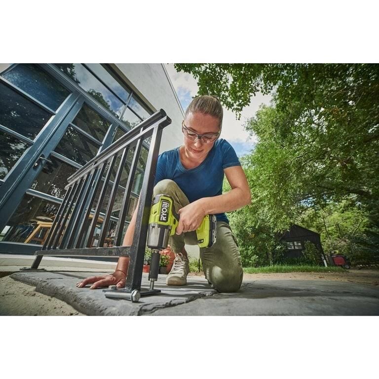 RYOBİ RIWH18X-0 Akülü Darbeli Somun Sıkma (Akü Dahil Değildir.) (5133005392)