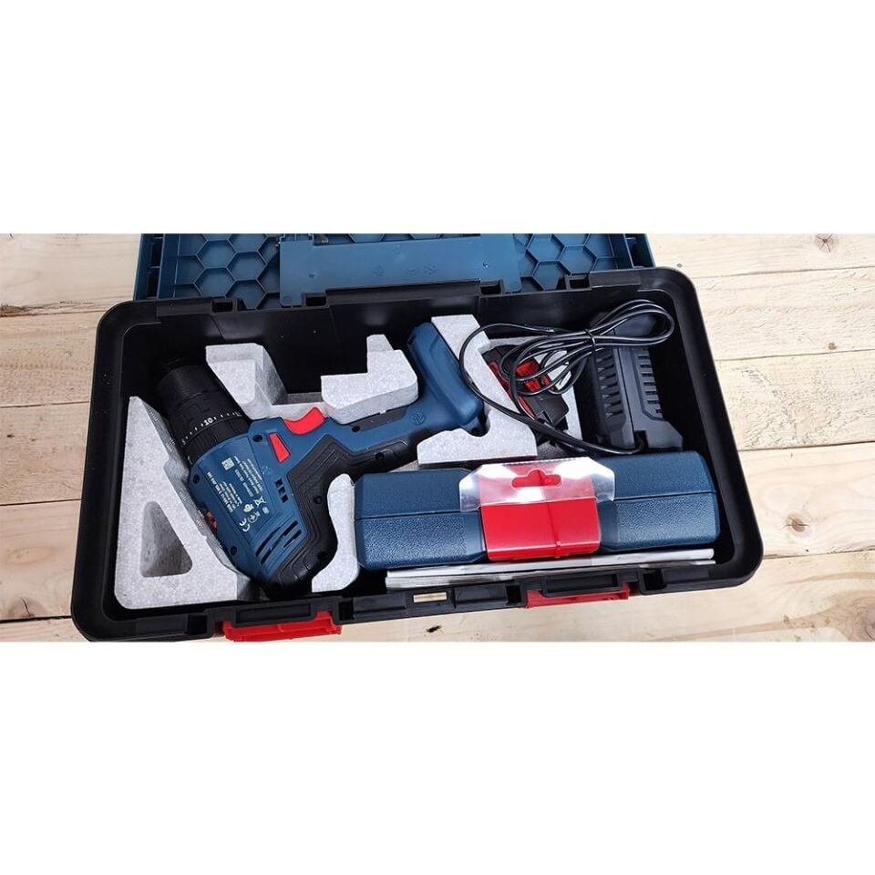 BOSCH GSB 183-Li Akülü Darbeli Matkap Takım Çantalı (0 601 9K9 1K3)