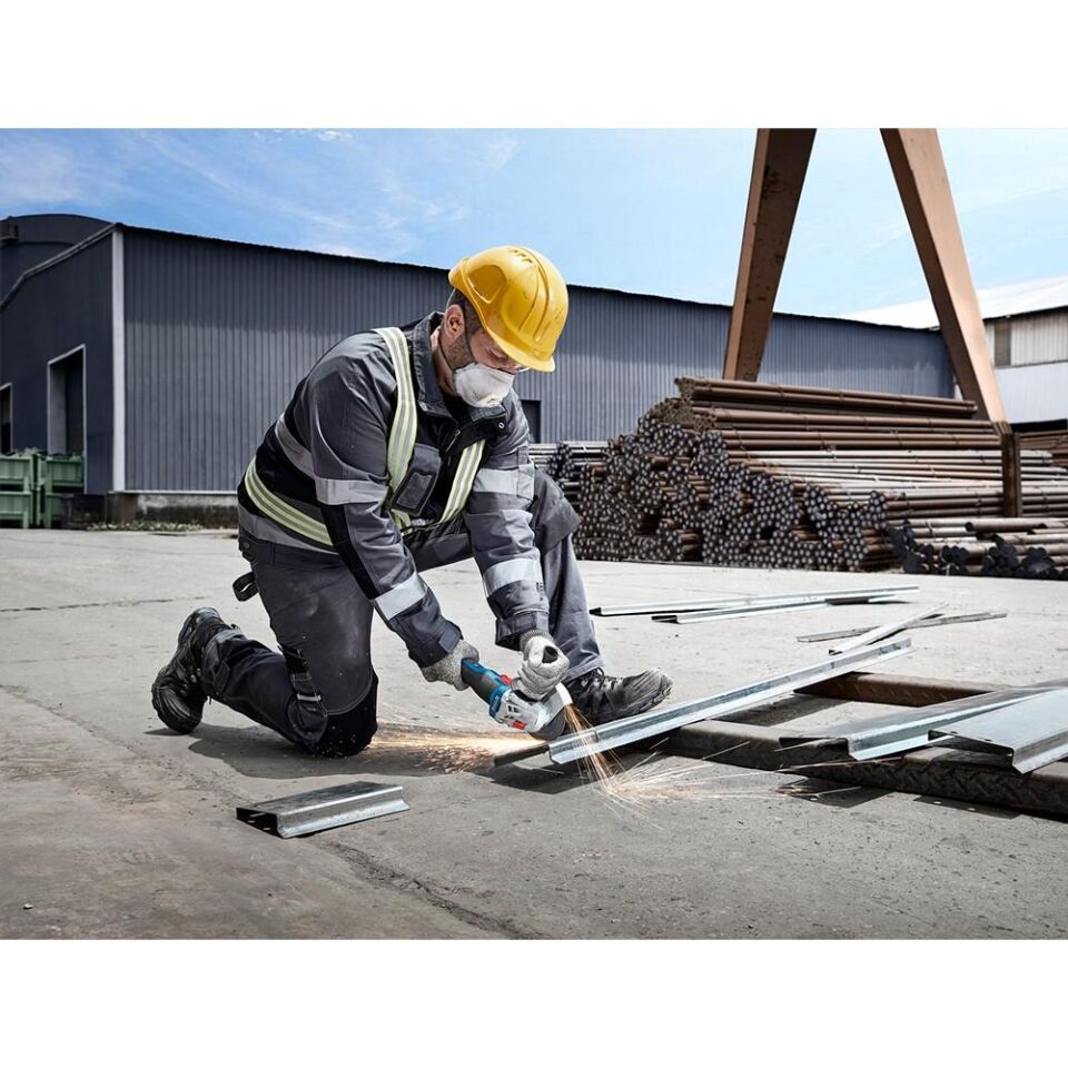 BOSCH GSR 18V-45 Akülü Matkap + GWS 18V-8 Akülü Taşlama Kombi Set (2x4.0Ah) (0 615 A50 07N)