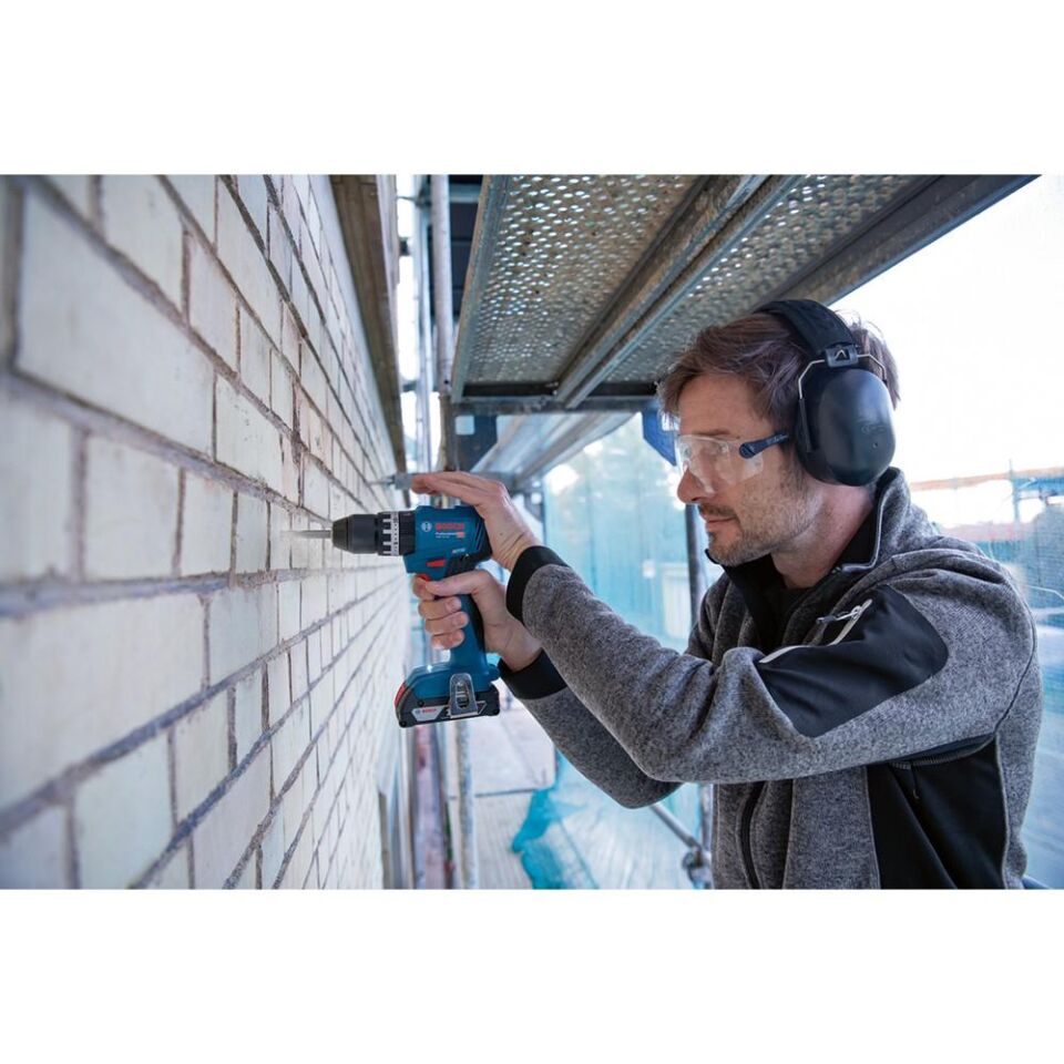 BOSCH GSB 18V-45 Akülü Matkap + GDR 18V-215 Akülü Vidalama Seti (2x4.0Ah) (0 615 A50 069)