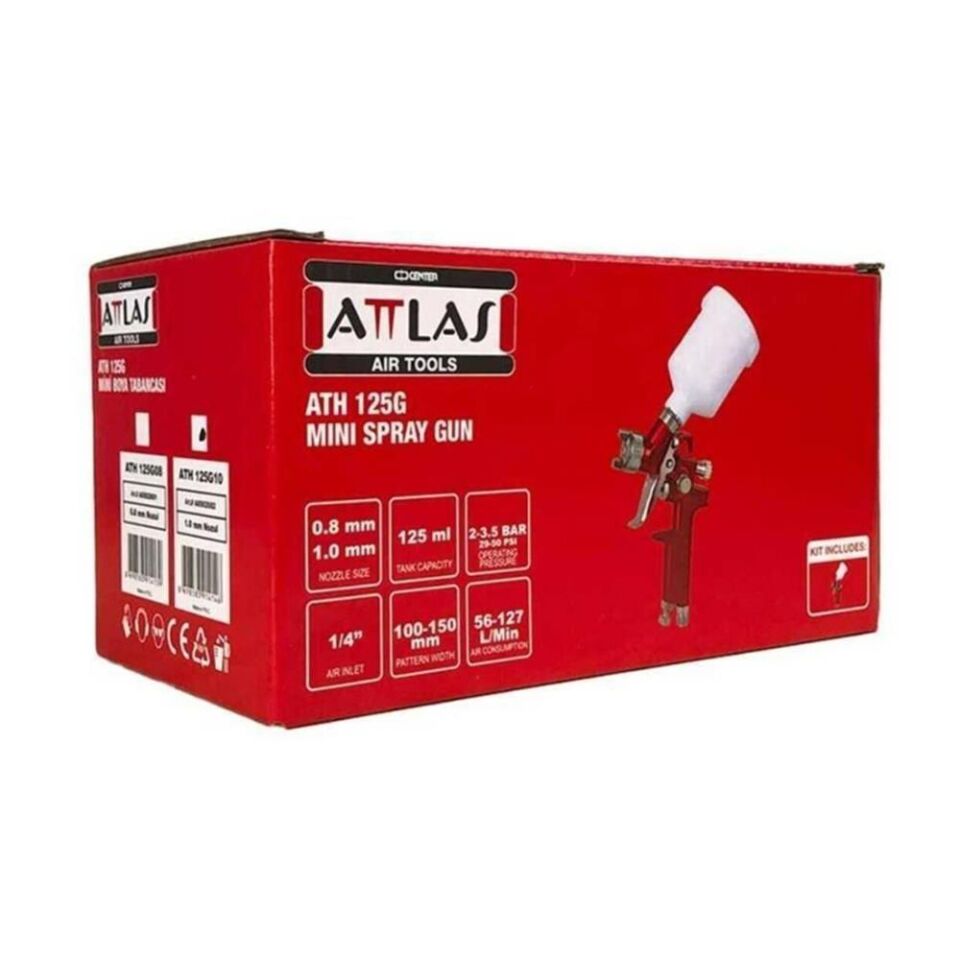 ATTLAS ATH 125G Boya Gölge Tabancası 0.5mm (A0502017)