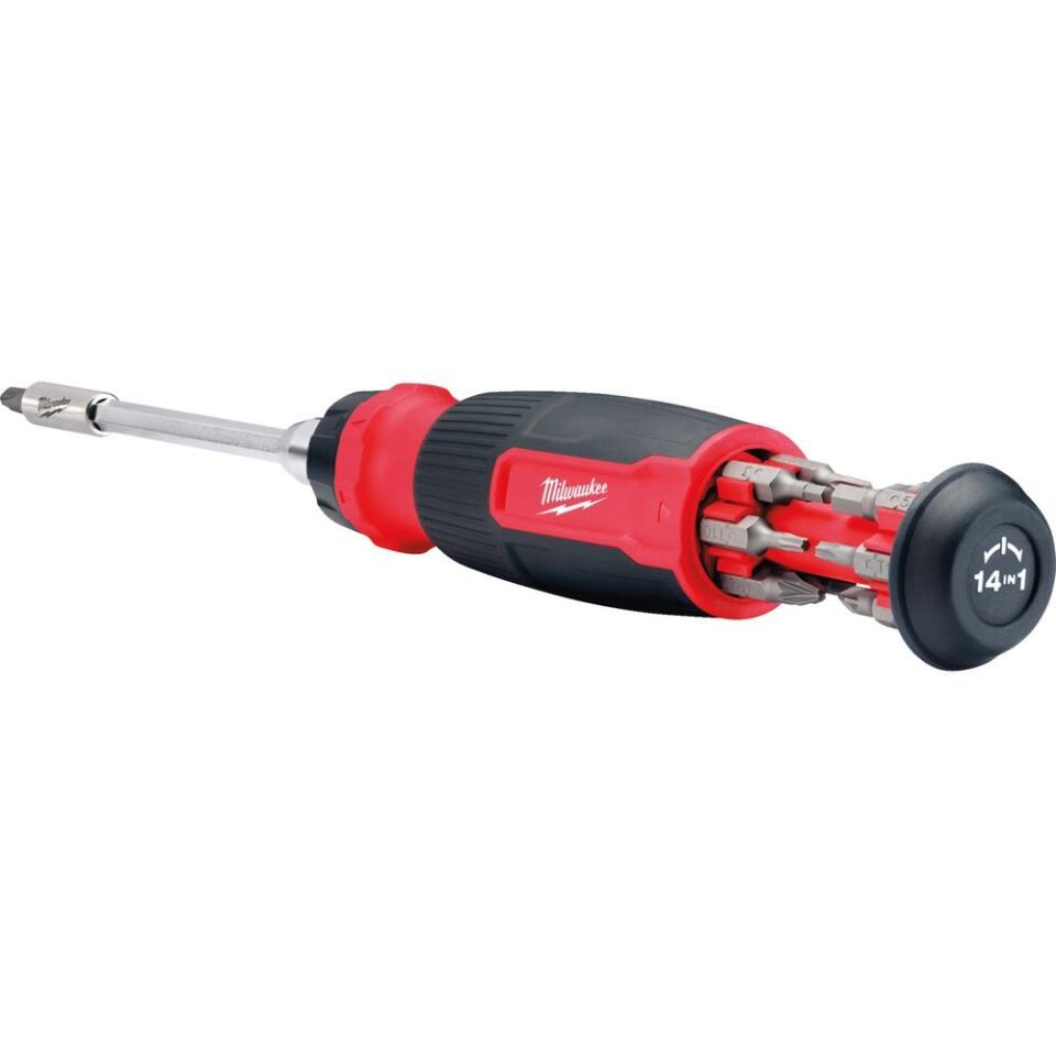 MİLWAUKEE Cırcırlı Topaç Tornavida 14 In 1 (E4932480582)