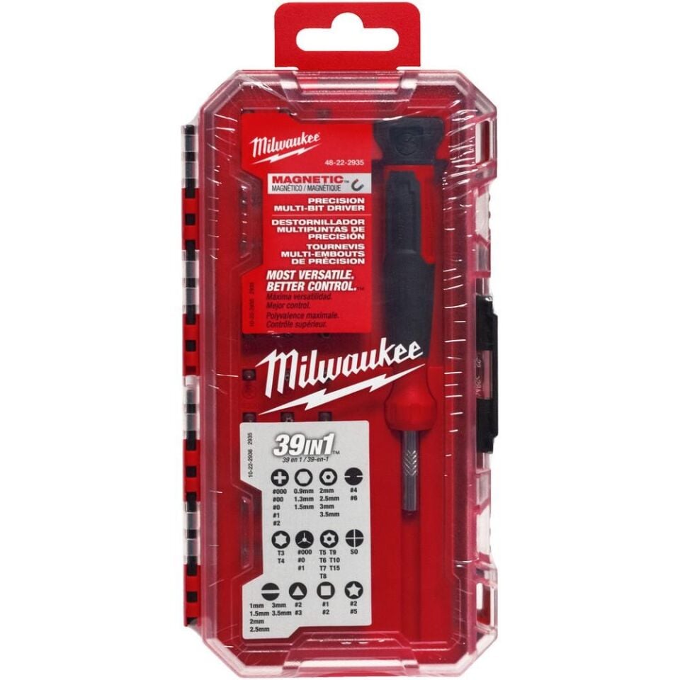MİLWAUKEE Hassas Tornavida Seti 39 Parça (4932498177)