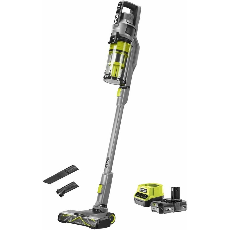 RYOBİ RSVS18-1C20G Akülü Dik Süpürge (1x2.Ah Akü + Şarj Cihazı) (5133006515)
