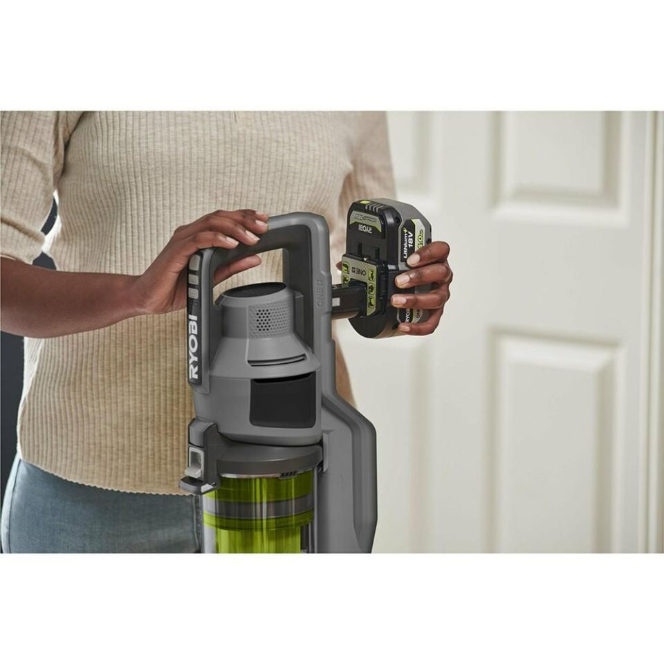 RYOBİ RSVS18-1C20G Akülü Dik Süpürge (1x2.Ah Akü + Şarj Cihazı) (5133006515)