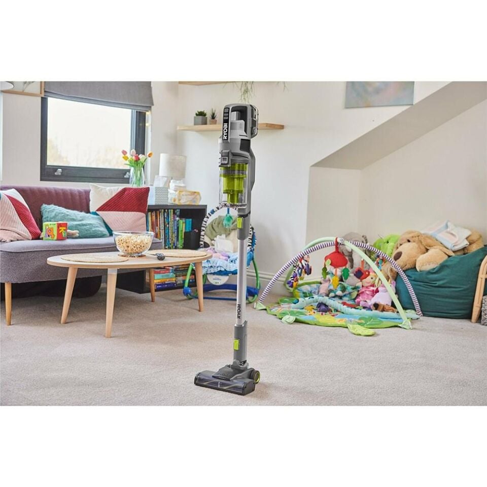 RYOBİ RSVS18-1C20G Akülü Dik Süpürge (1x2.Ah Akü + Şarj Cihazı) (5133006515)