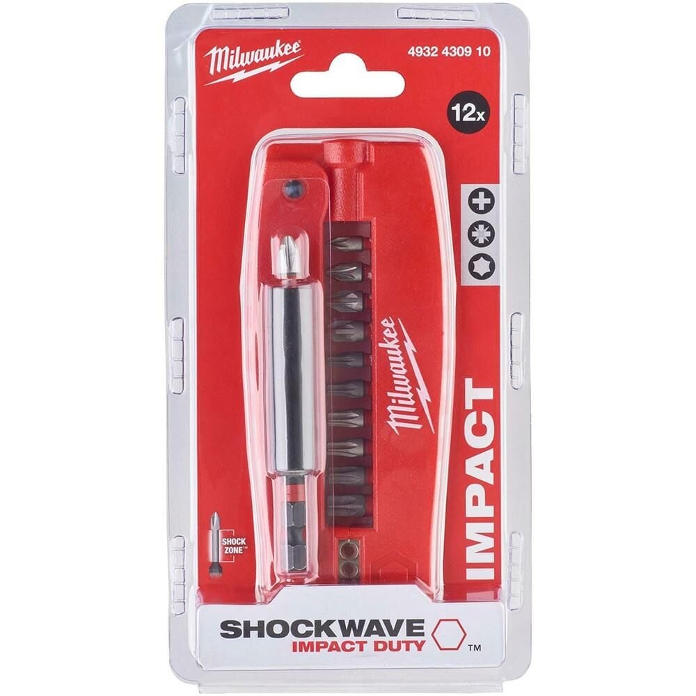 MİLWAUKEE Bits Uç Seti 12 Parça + Tornavida + Kablo Sıyırma (4932430910)