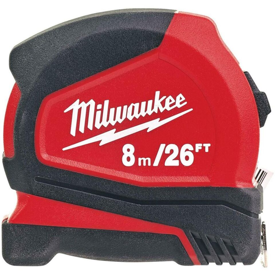 MİLWAUKEE Şerit Metre Pro Kompakt 8mt/26 İnc (4932459596)