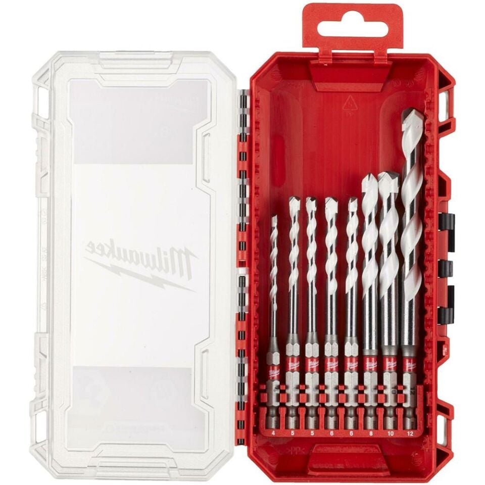 MİLWAUKEE Multi Materyal Matkap Ucu 8 Parça Set (4932493871)