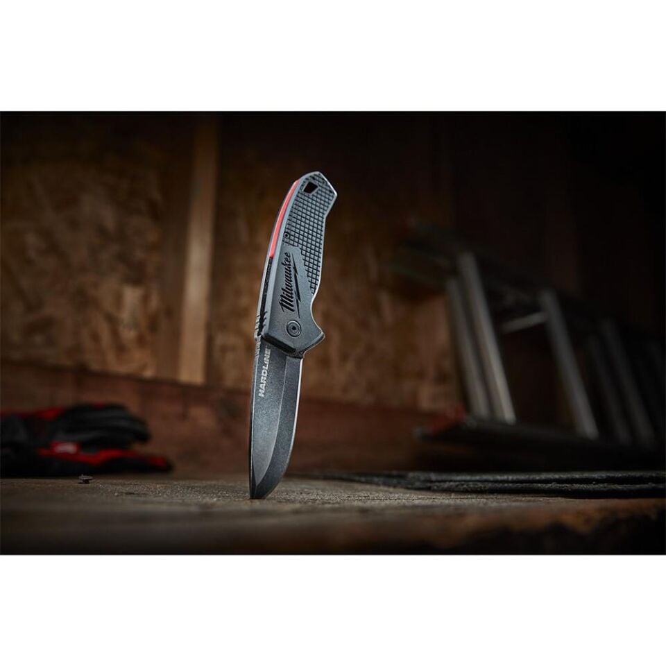 MİLWAUKEE Hardline 64mm Katlanır Düz Ağızlı Bıçak (4932492452)