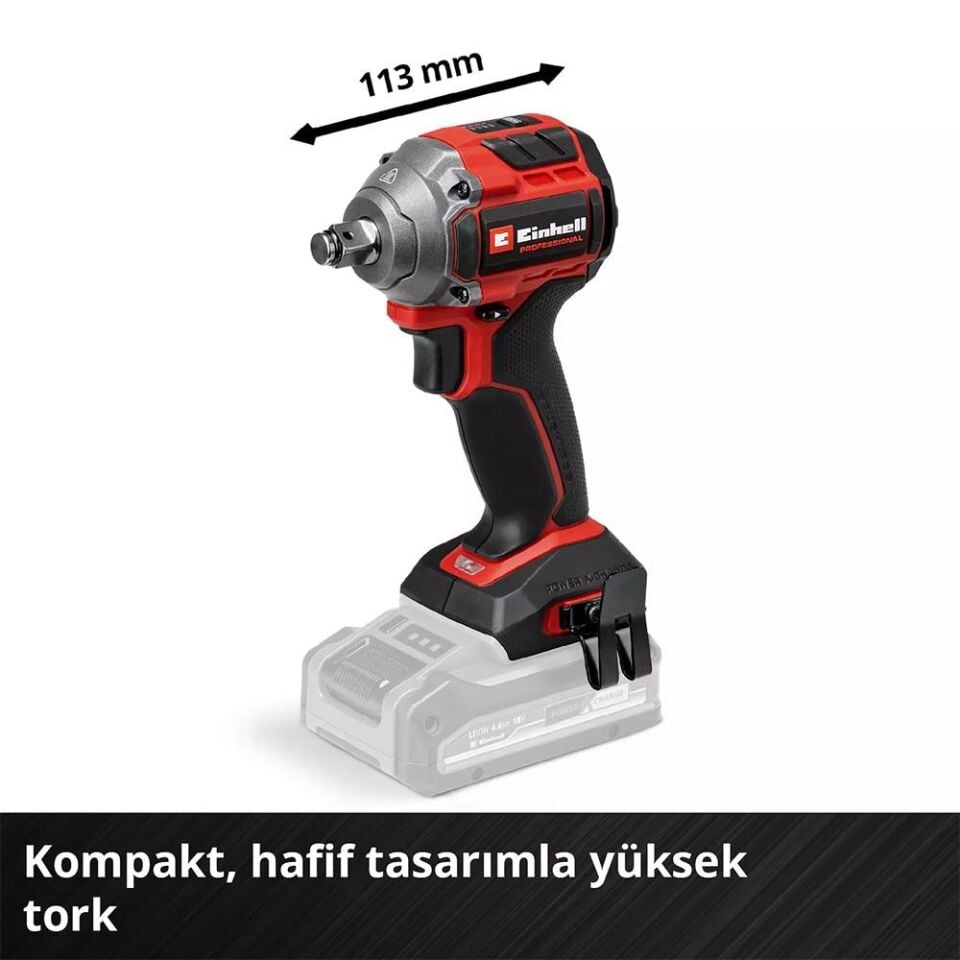 EİNHELL TP-CW 18/260-C Akülü Somun Sıkma (Akü Dahil Değildir.) (4510090)