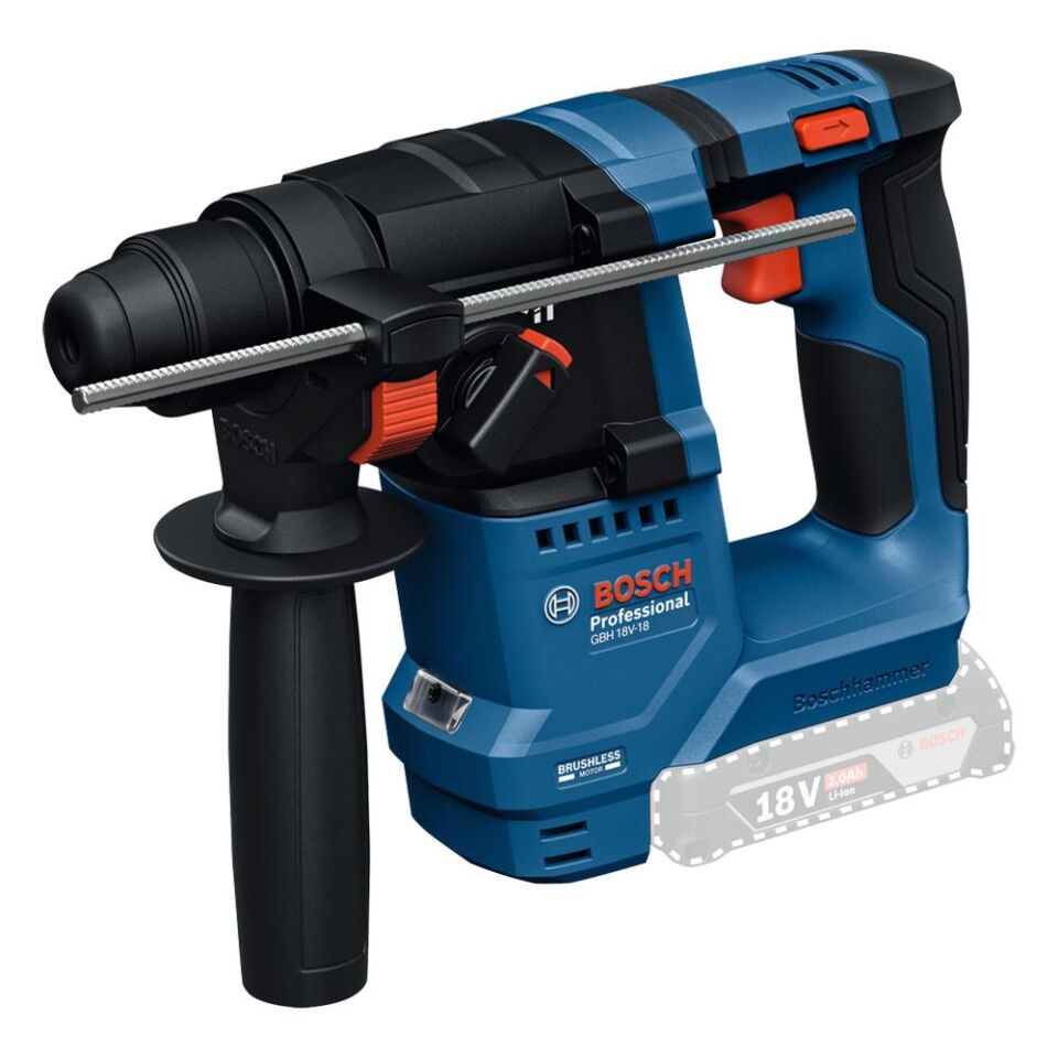 BOSCH GSB 18V-25 + GBH 18V-18 Akülü Kırıcı Delici ve Darbeli Matkap Kombi Set (1x2.0Ah Akü + GAL 18V-20 Şarj Cihazı) (0 615 A50 07P)