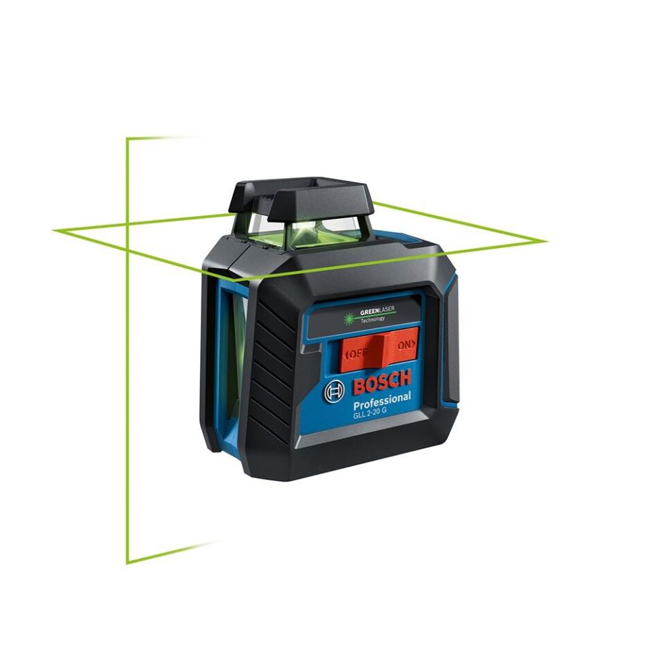 BOSCH GLL 2-20 G + LB10 + DK10 Çizgi Lazeri (0 601 065 000)
