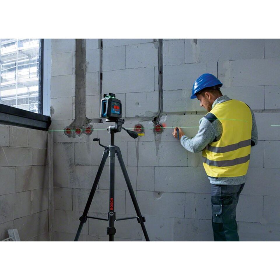BOSCH GLL 2-20 G + LB10 + DK10 Çizgi Lazeri (0 601 065 000)