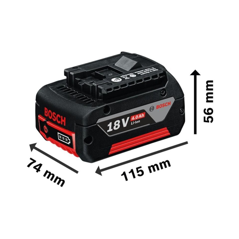 BOSCH GSR 18V-45 + GWS 18V-8 + GBH 18V-22 KOMBİ SET (3x4.0Ah) (0 615 A50 07L)