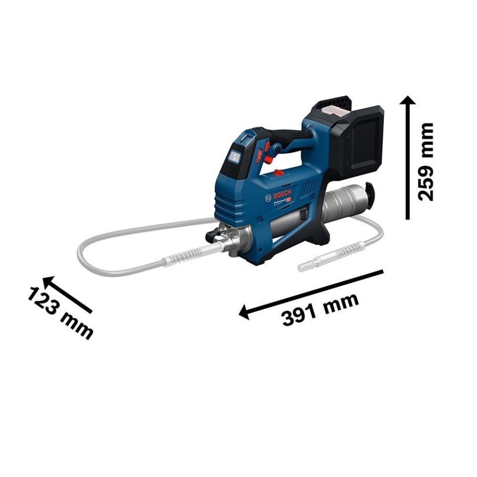 BOSCH GFP 18V-10 Akülü Gres Tabancası (Akü Dahil Değildir.) (0.601.9N6.000)