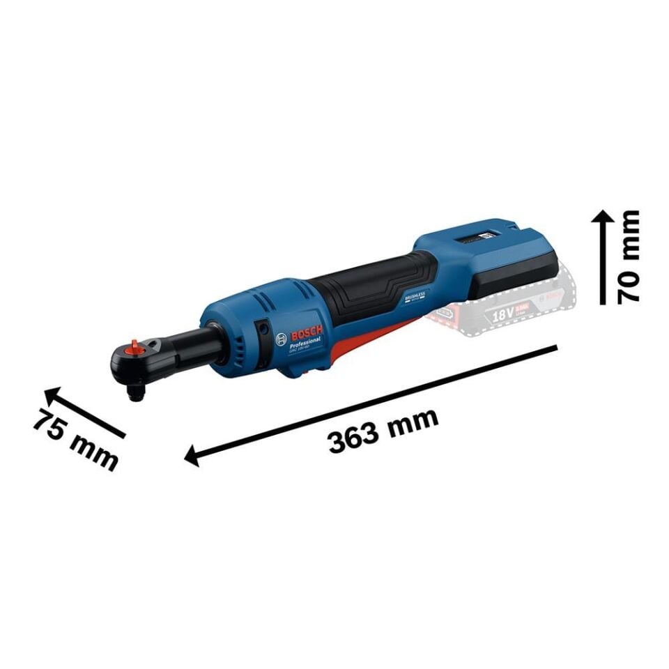 BOSCH PRO GRC 18V-60 3/8 Akülü Cırcır Makinesi (2x2.0Ah) (0 601 9N8 022)