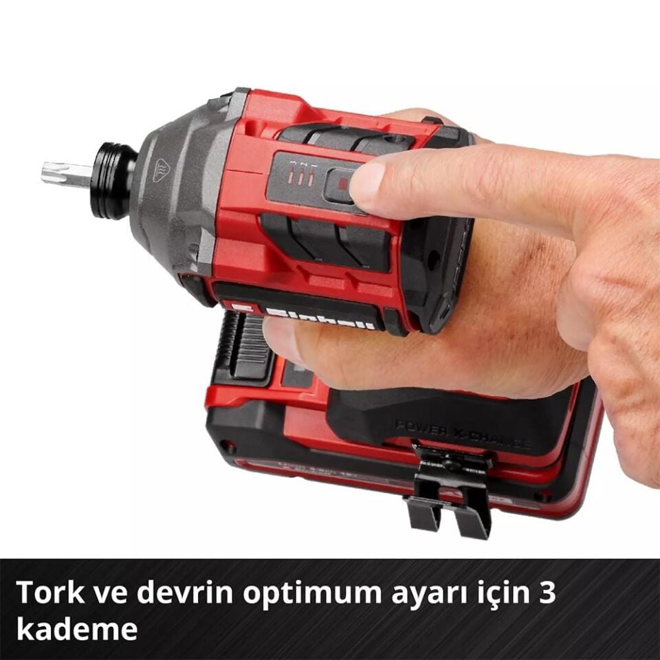 EİNHELL TP-CI 18/250-C Akülü Vidalama Makinesi 250Nm (Akü Dahil Değildir.) (4510095)