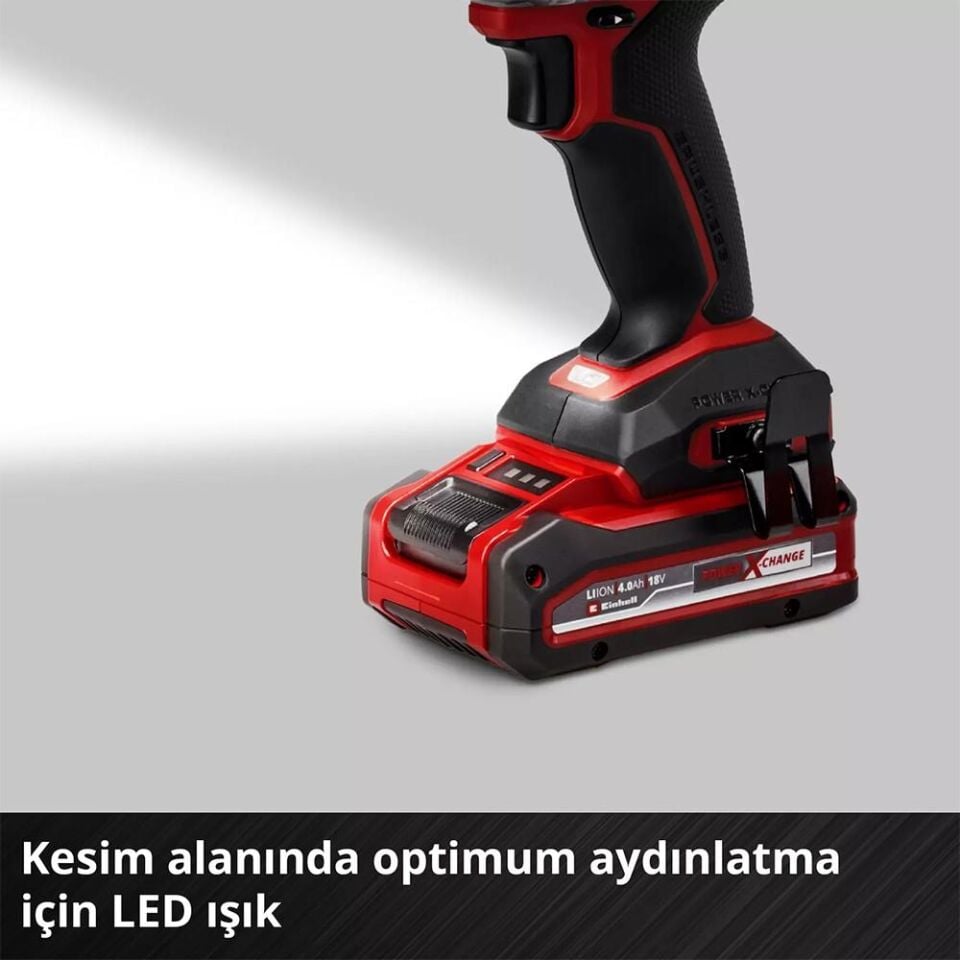 EİNHELL TP-CI 18/250-C Akülü Vidalama Makinesi 250Nm (Akü Dahil Değildir.) (4510095)
