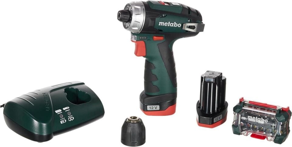 METABO POWER MAXX BS + Bitbox Akülü Matkap Seti (600079510)