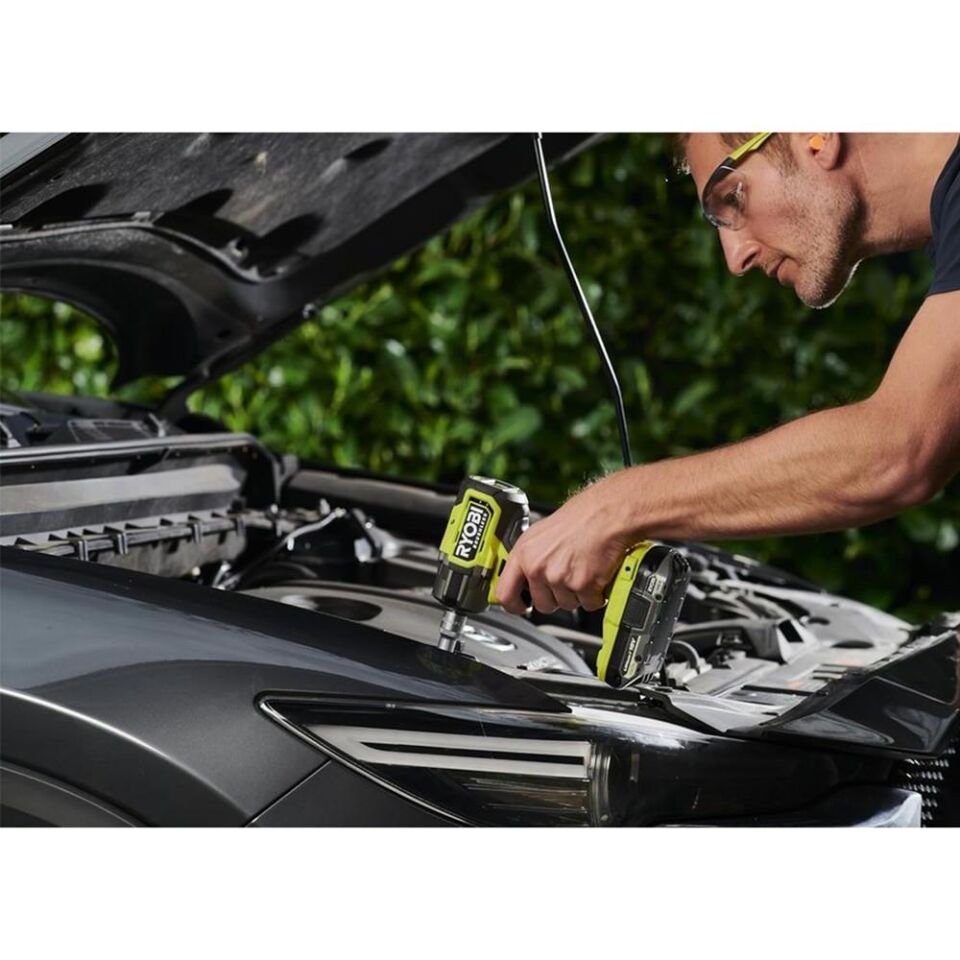 RYOBİ RIW18CBL-0 1/2 Akülü Kömürsüz Kompakt Somun Sıkma (Akü Dahil Değildir.) (5133006492)