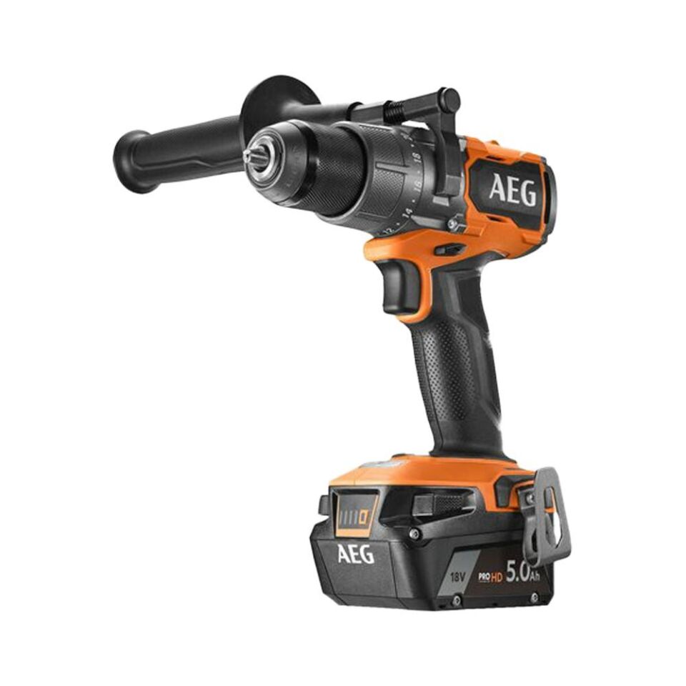 AEG BSB 18C3BL-502C Akülü Darbeli Matkap (4935478939)