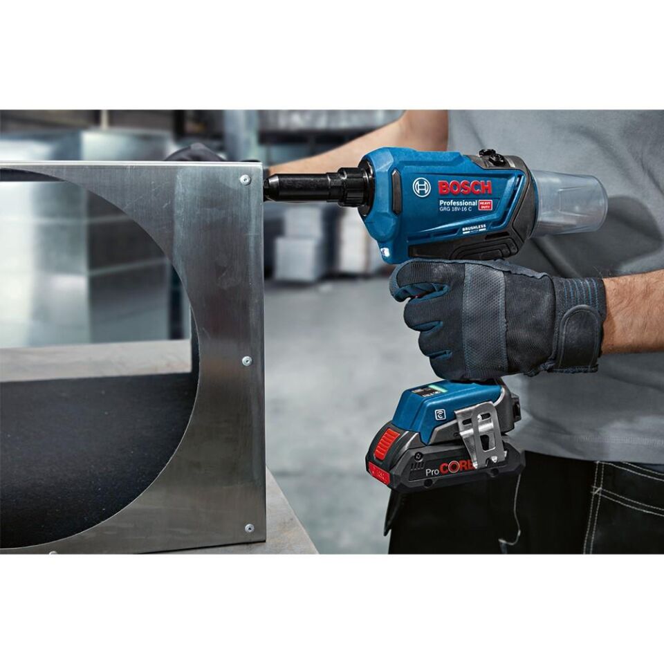 BOSCH GRG 18V-16 C Akülü Perçin Tabancası (Akü Dahil Değildir.)