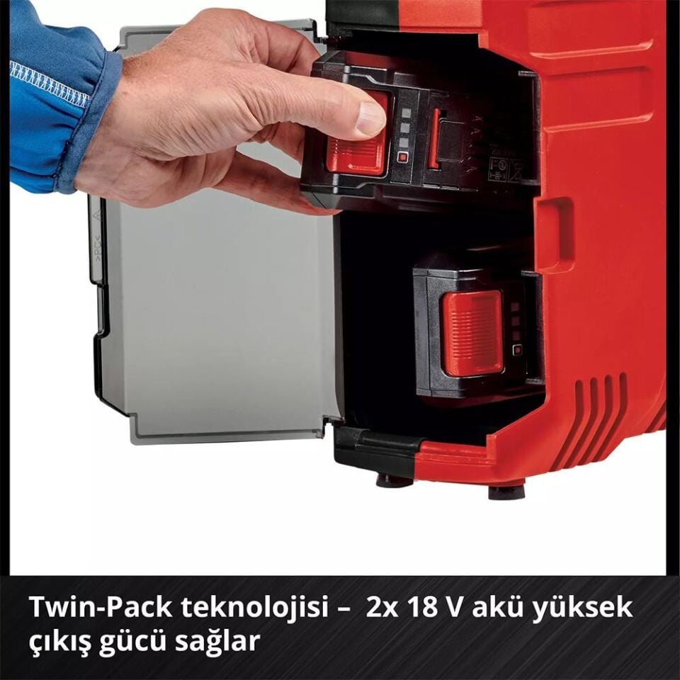 EİNHELL TE-AC 36/8 LI OF SET Akülü Kompresör (Akü Dahil Değildir.) (4020440)