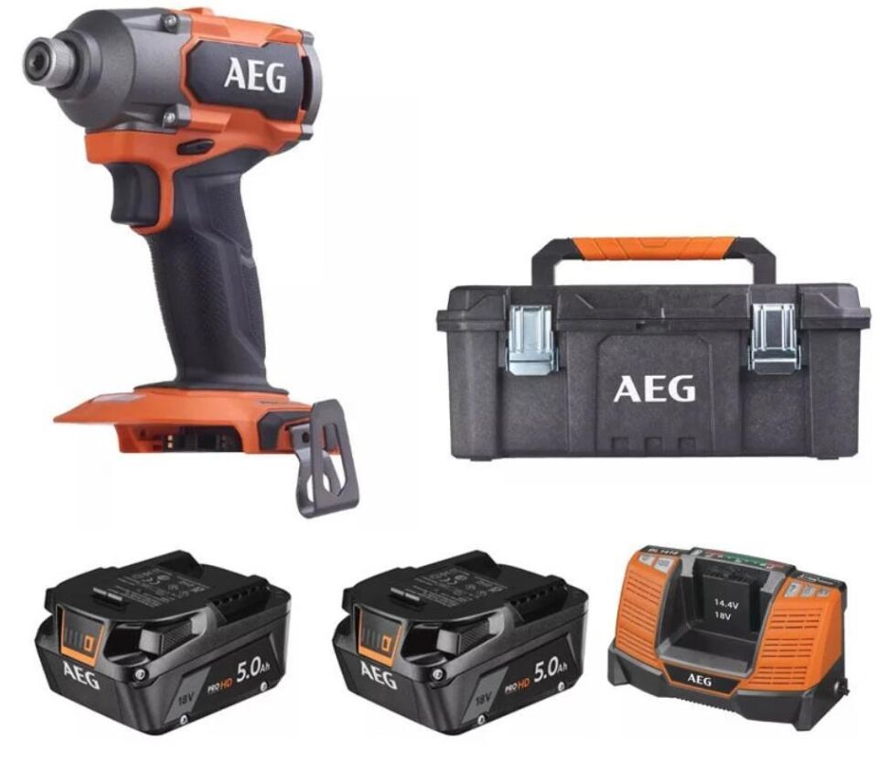 AEG BSS 18C3B3-502 Akülü Darbeli Vidalama (4937472015)