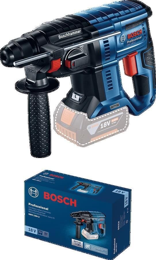 BOSCH GBH 180-Li Akülü Kırıcı Delici (Akü Dahil Değildir.) (0 611 911 120)