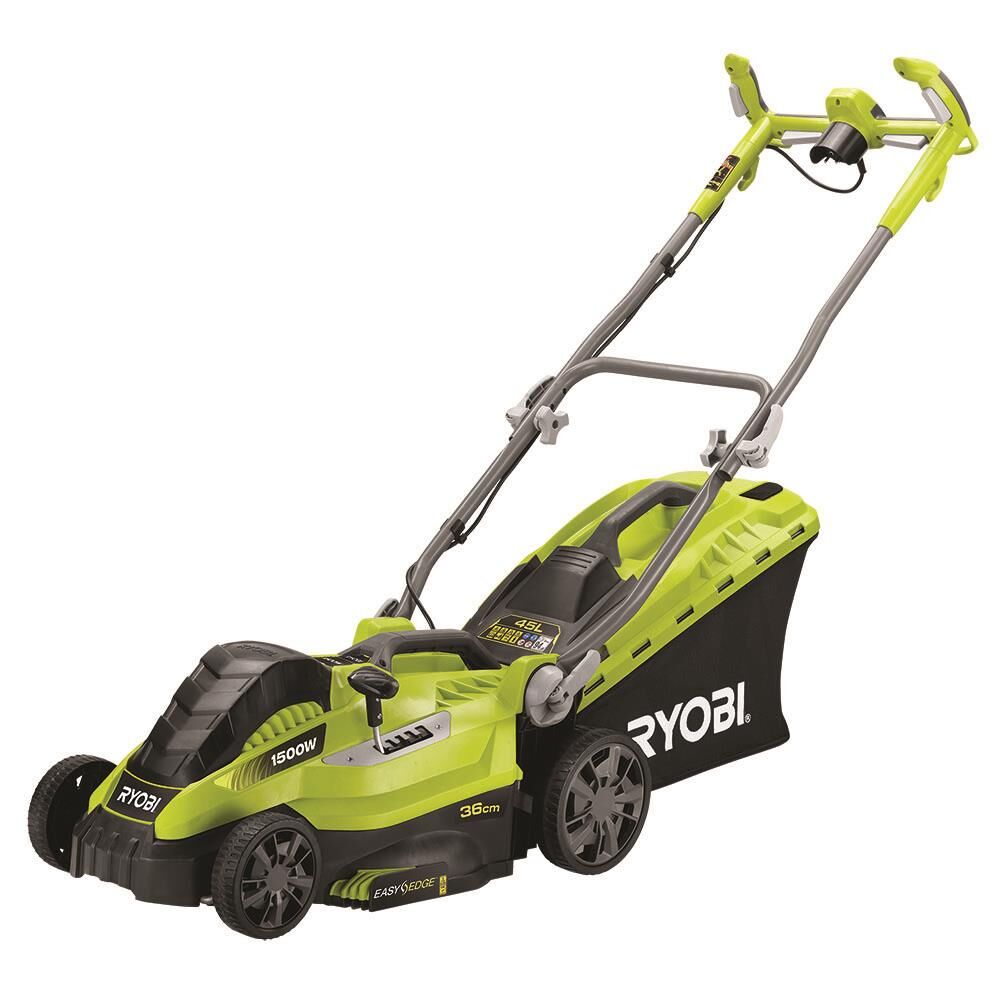 RYOBİ RLM15E36H Tekerlekli Çim Biçme Makinesi 36Cm (5133002345)