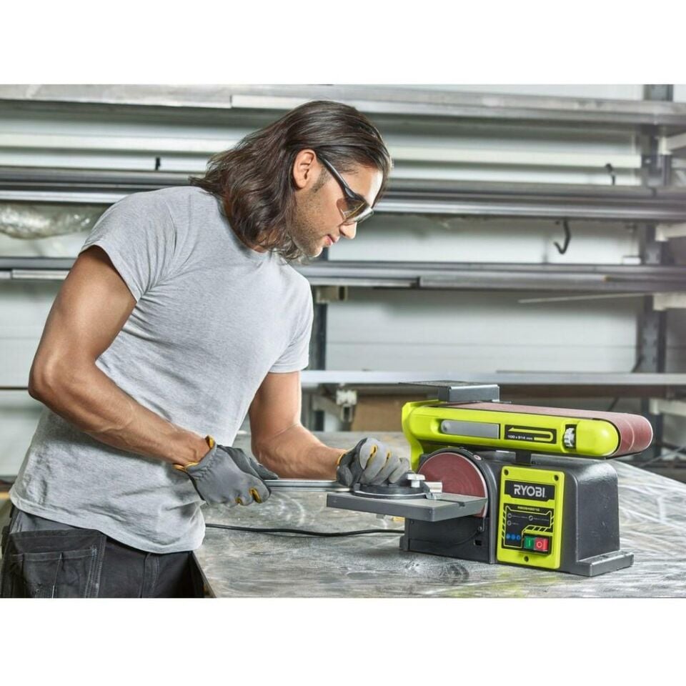 RYOBİ RBDS4601G Elektrikli Bant ve Tezgah Zımpara (5133002858)