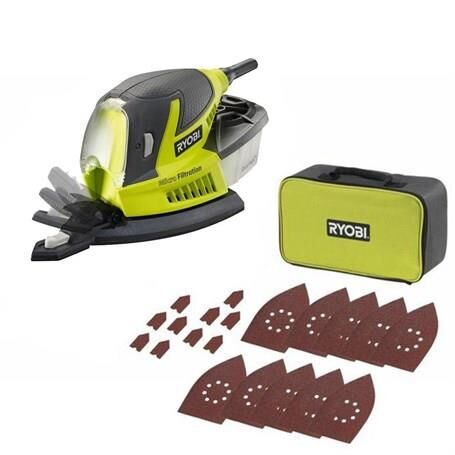 RYOBİ RPS100-SA20 Titreşim Zımpara (5133002906)
