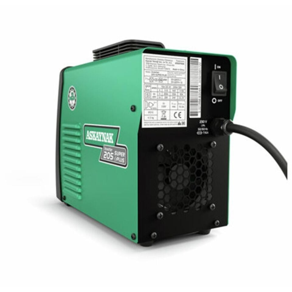 ASKAYNAK 205 İnverter Süper Plus Kaynak Makinesi (81AS205SP)
