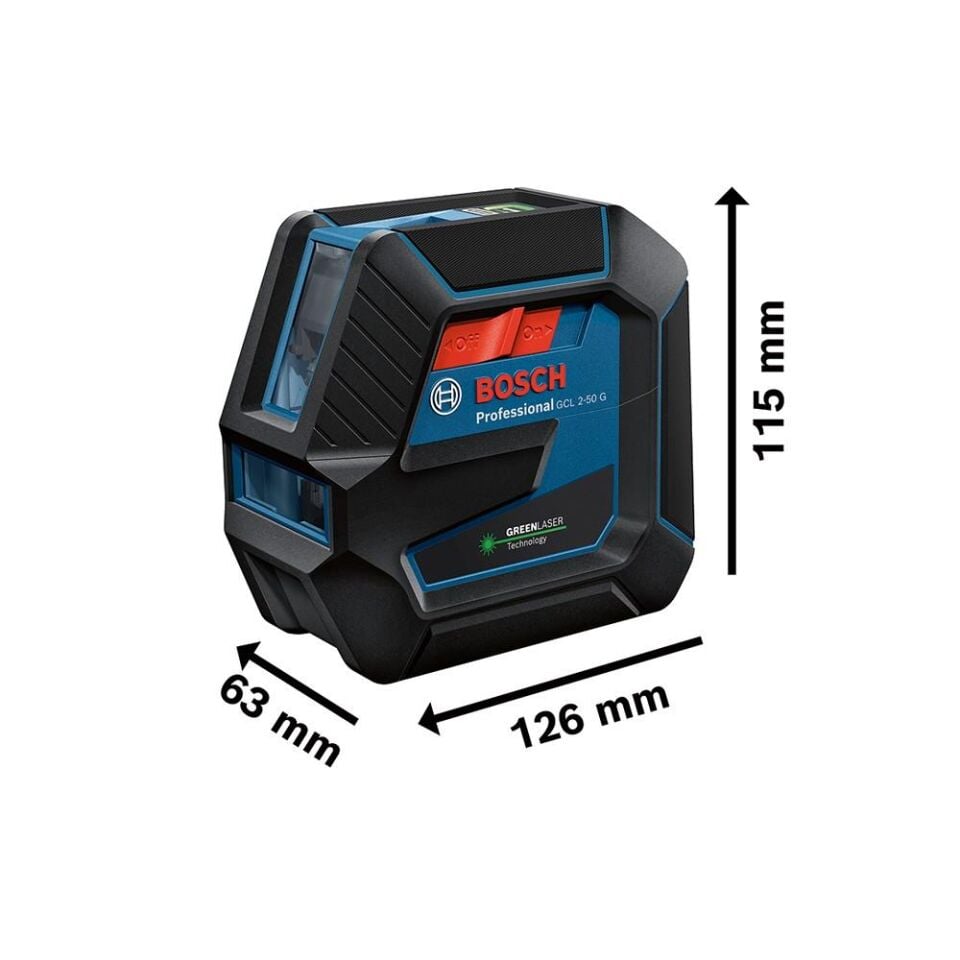 BOSCH GCL 2-50 G Yeşil Lazer Hizalama (0 601 066 M00)