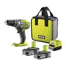 RYOBİ RPD18-2C20ST Akülü Darbeli Matkap + Fener Set (5133005888)