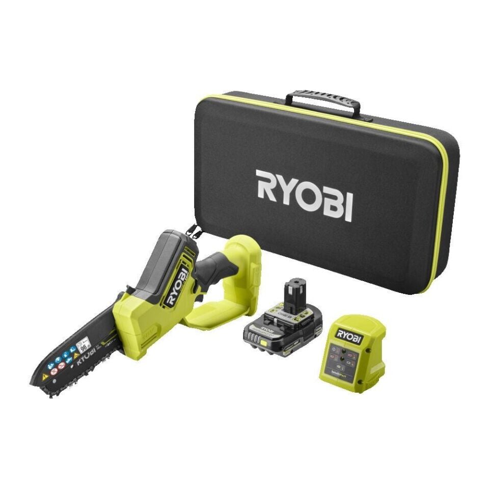 RYOBİ RY18PSX15A-120 One+ Akülü Kömürsüz Budama Testeresi 12cm (T5133005780)