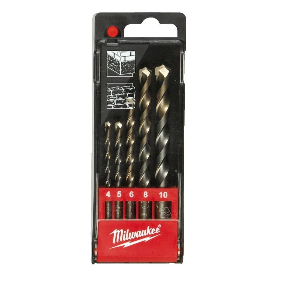 MİLWAUKEE Beton Matkap Ucu Seti 1-5pc (T4932480157)