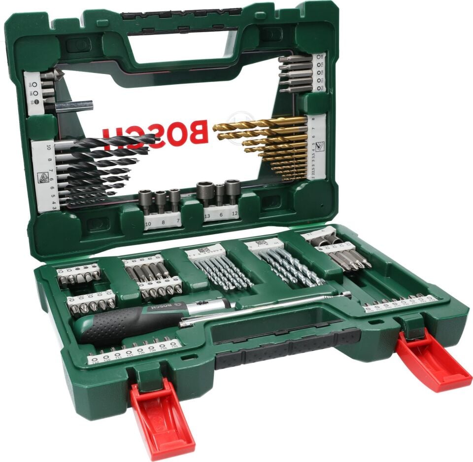 BOSCH V-Line 91 Parça Aksesuar Seti (2 607 017 195)