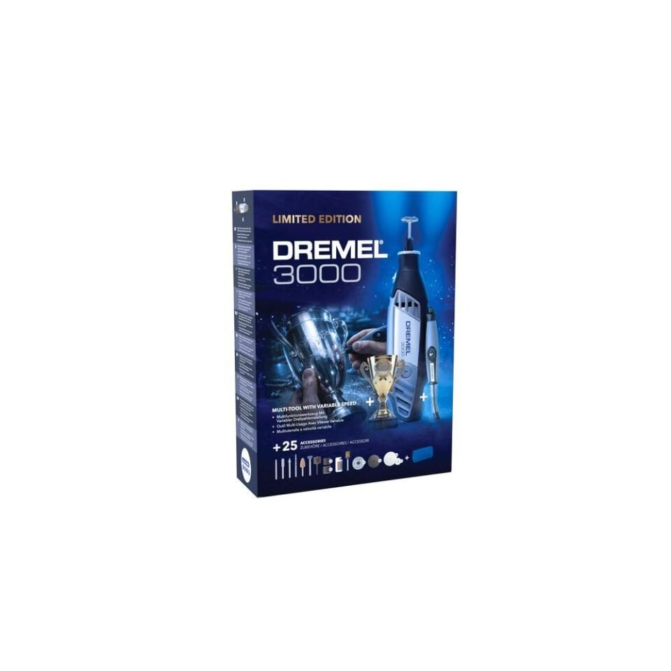 DREMEL 3000-1/25 Promo Şampiyon Kit 2026 Çok Amaçlı Set (F 013 300 0WC)