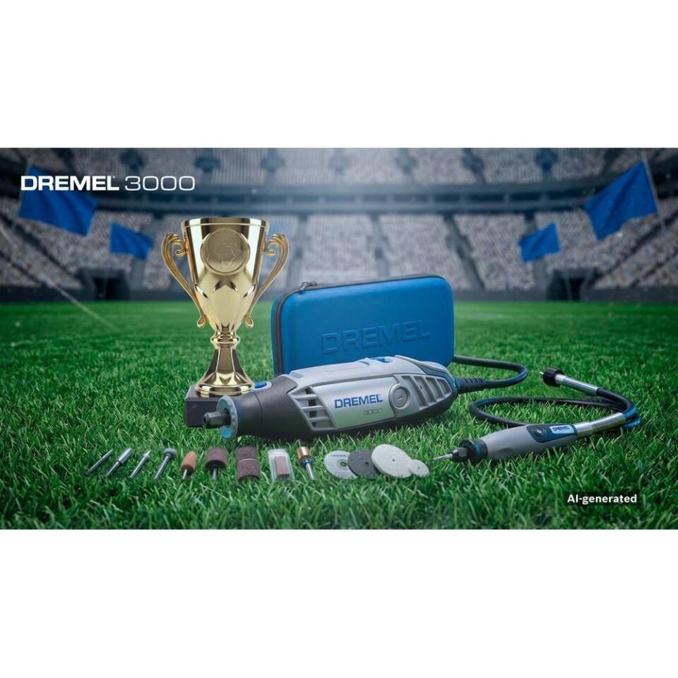 DREMEL 3000-1/25 Promo Şampiyon Kit 2026 Çok Amaçlı Set (F 013 300 0WC)