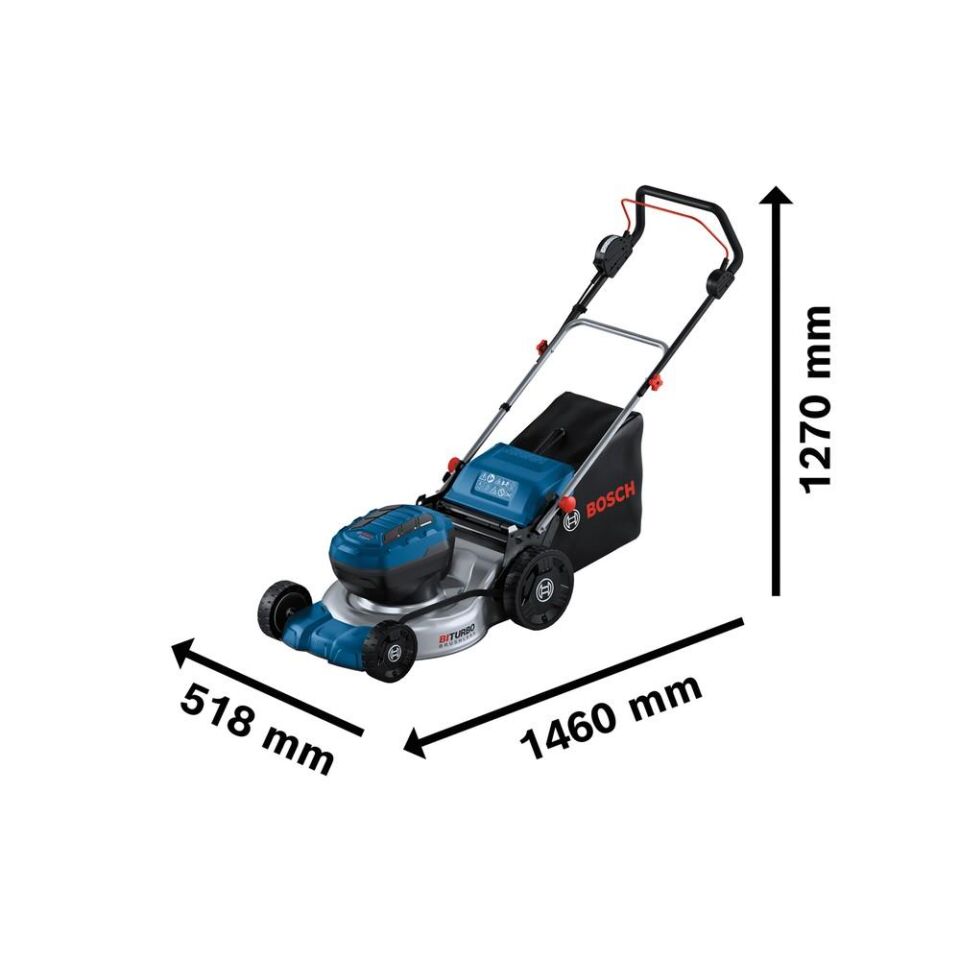 BOSCH GRA 2-46 18V 2-46 Akülü Çim Biçme Makinesi (Akü Dahil Değildir.) (0 600 8C8 000)