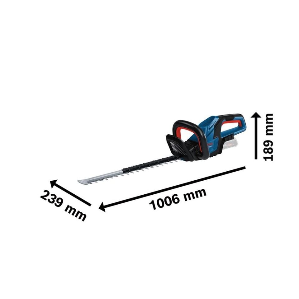 BOSCH GHE 18V-50 Akülü Çit Kesme (Akü Dahil Değildir.) (0 600 8C9 500)